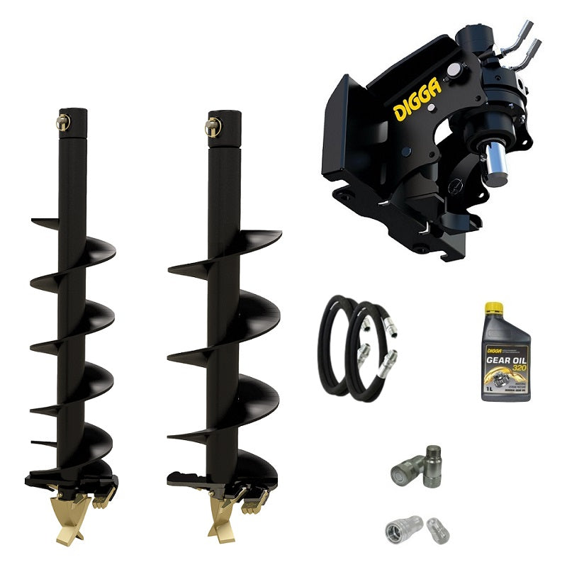 Digga ML auger drive combo package mini loader Earthmoving Warehouse