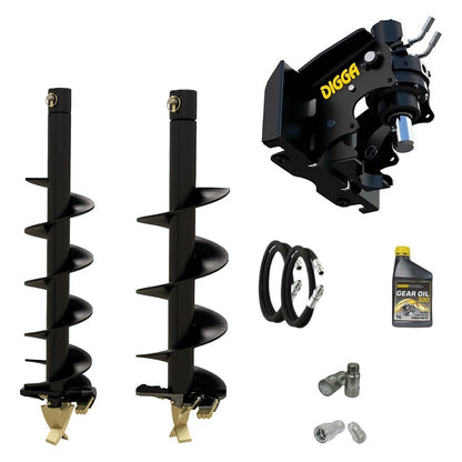 Digga ML auger drive combo package mini loader Earthmoving Warehouse