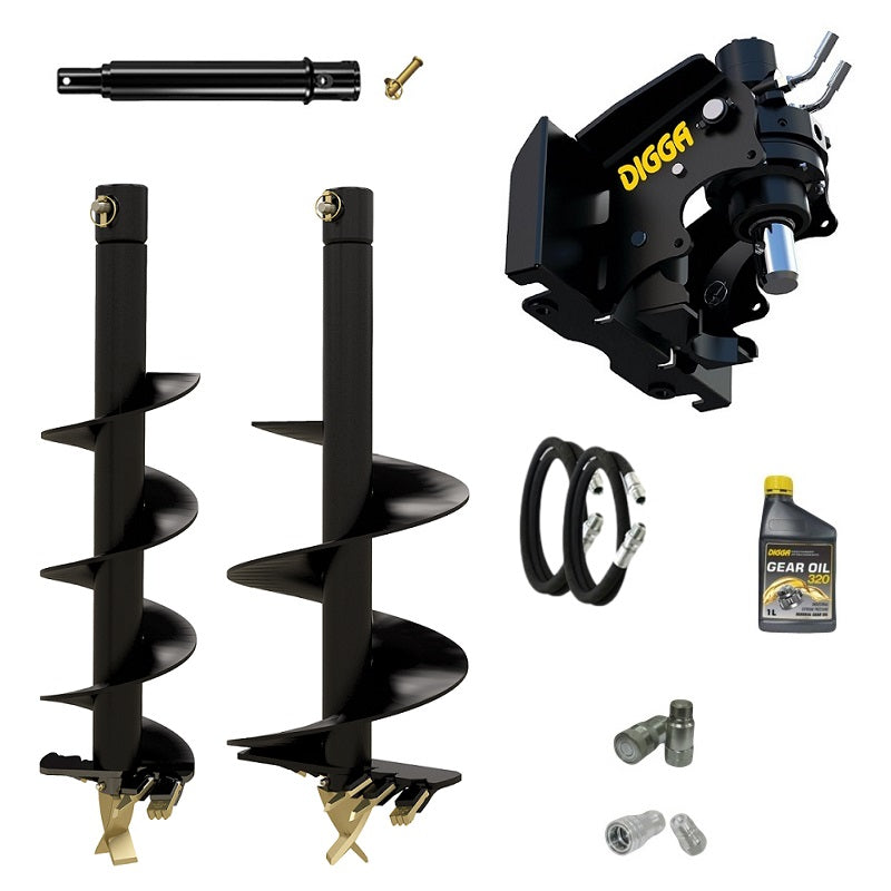 Digga ML auger drive combo package mini loader Earthmoving Warehouse