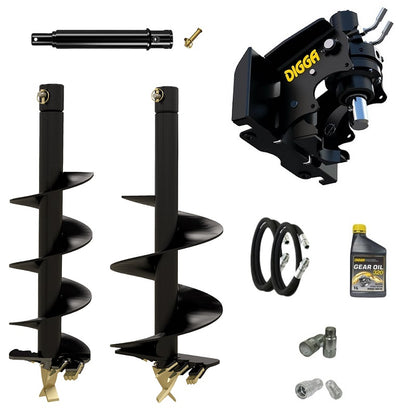 Digga ML auger drive combo package mini loader Earthmoving Warehouse