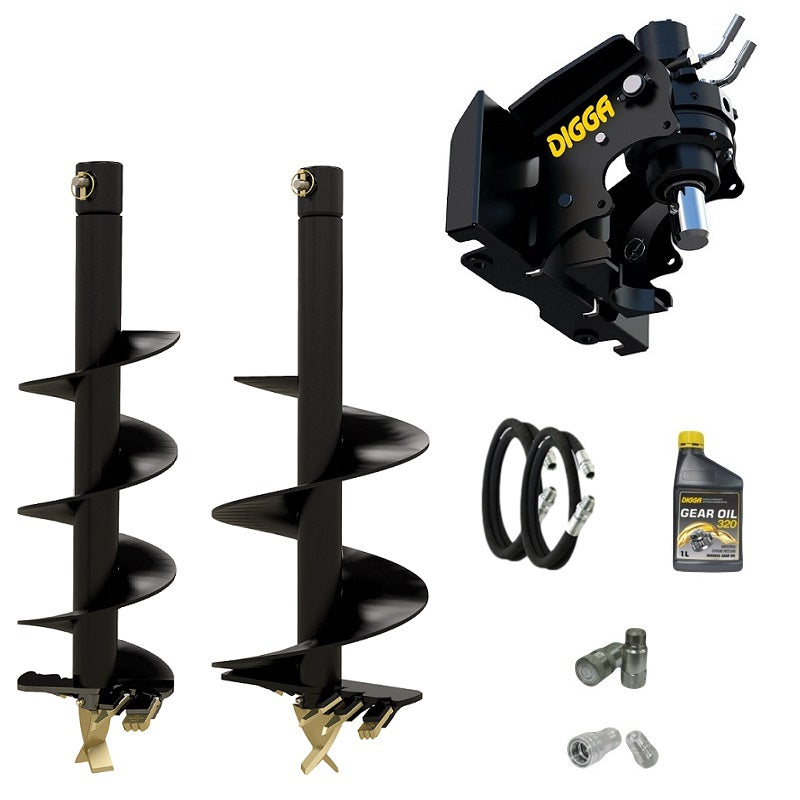 Digga ML auger drive combo package mini loader Earthmoving Warehouse
