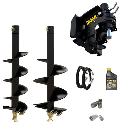 Digga ML auger drive combo package mini loader Earthmoving Warehouse