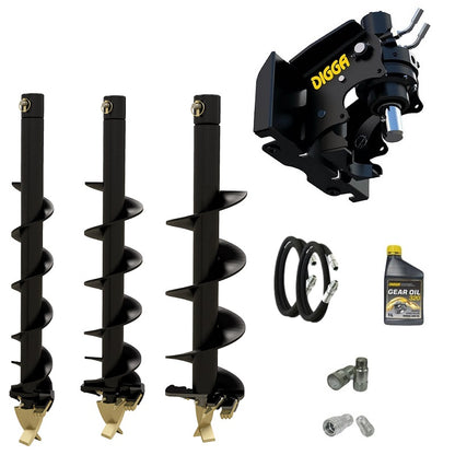 Digga ML auger drive combo package mini loader Earthmoving Warehouse