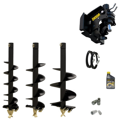 Digga ML auger drive combo package mini loader Earthmoving Warehouse