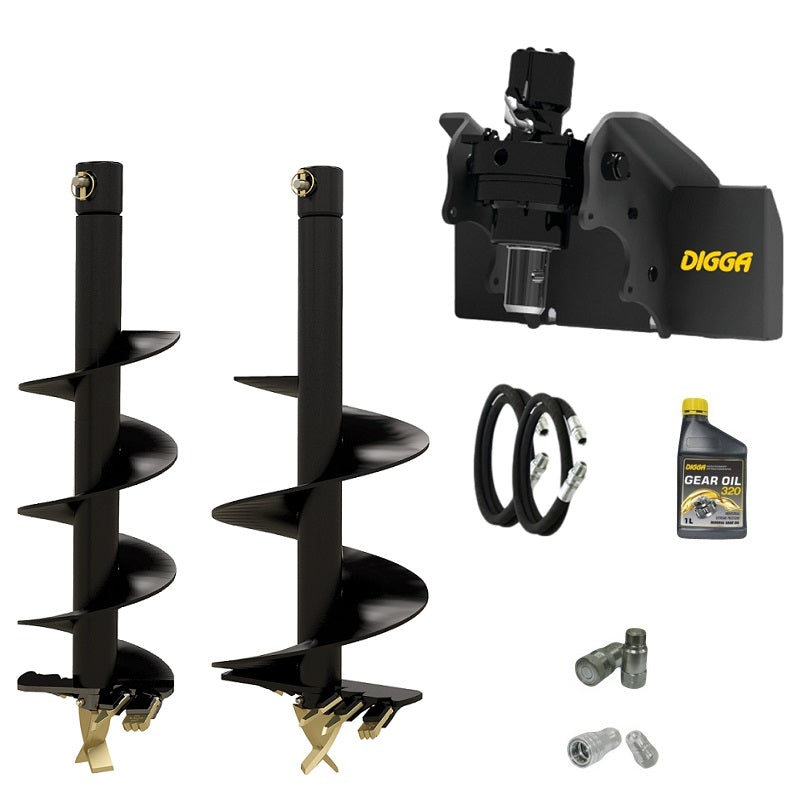 Digga ML auger drive combo package mini loader Earthmoving Warehouse