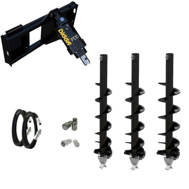 Digga PDD auger drive combo package tractor up to 30Hp Earthmoving Warehouse