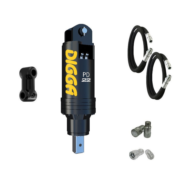 Digga PD22 and PDH22 Auger Drive for Excavators up to 22T Earthmoving Warehouse