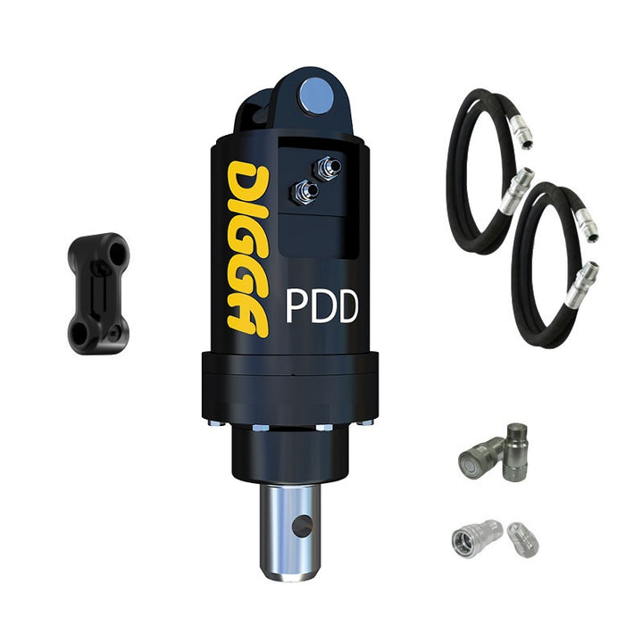 Digga PDD and PDDH Auger Drive for Mini Excavators up to 2T Earthmoving Warehouse
