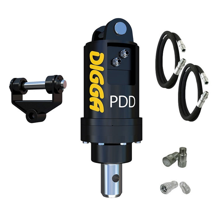 Digga PDD and PDDH Auger Drive for Mini Excavators up to 2T Earthmoving Warehouse