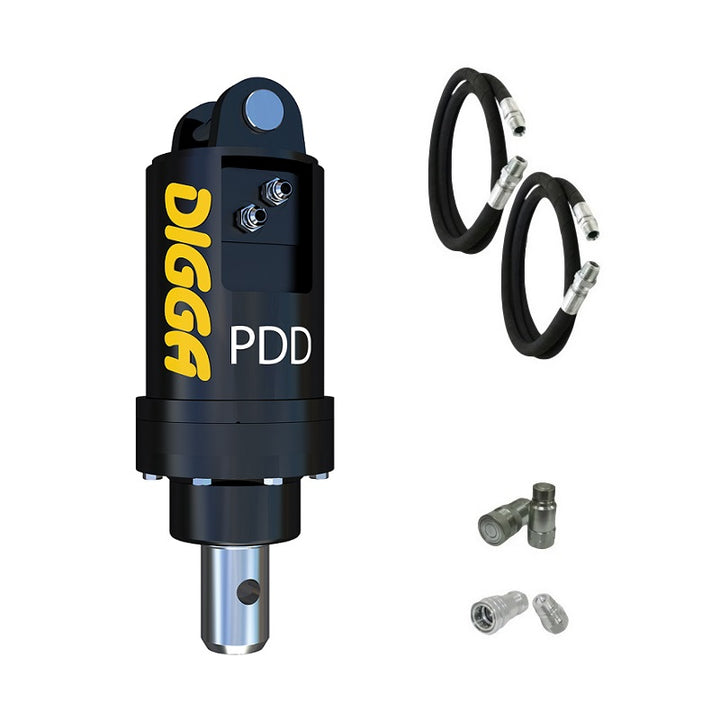 Digga PDD and PDDH Auger Drive for Mini Excavators up to 2T Earthmoving Warehouse