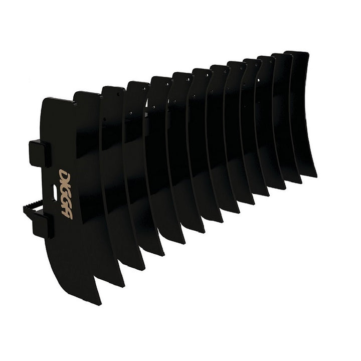 Digga Stick Rake for Skid Steer Loaders Earthmoving Warehouse