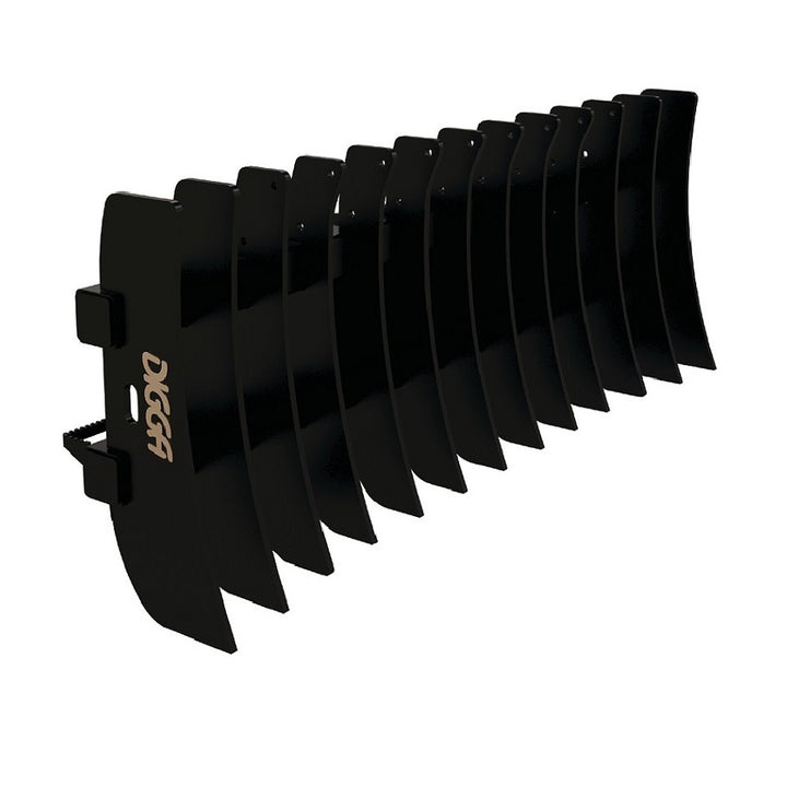 Digga Stick Rake for Skid Steer Loaders Earthmoving Warehouse