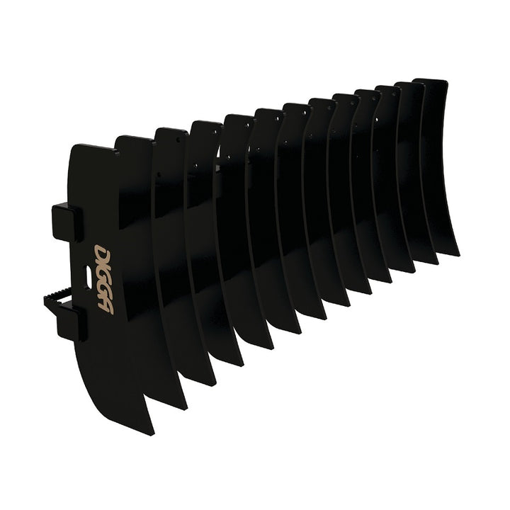 Digga Stick Rake for Skid Steer Loaders Earthmoving Warehouse