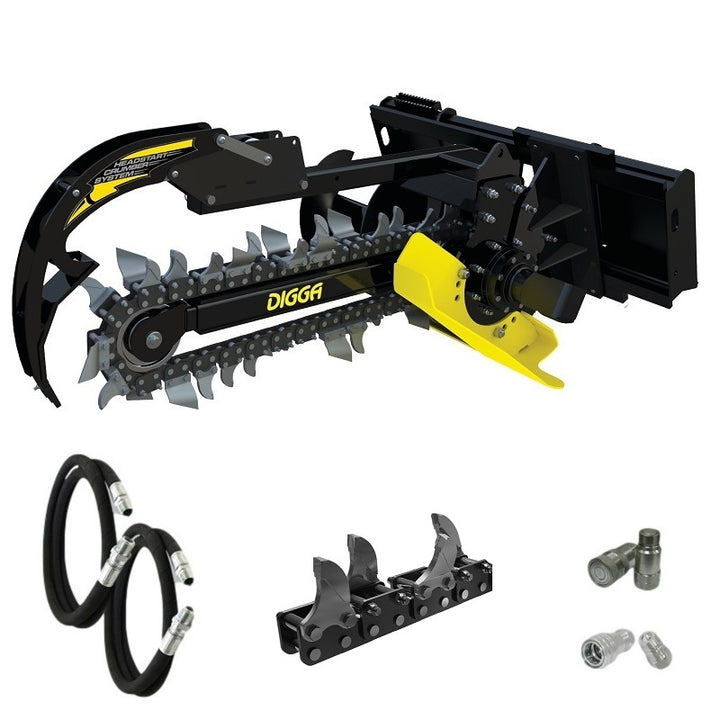Digga Bigfoot Trencher 900mm for Tractors up to 4.5T Earthmoving Warehouse