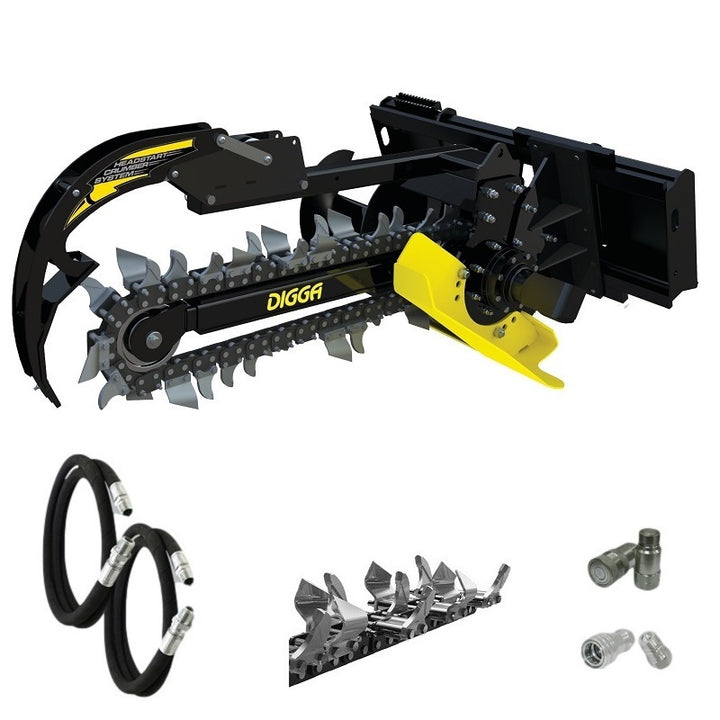 Digga Bigfoot Trencher 900mm for Tractors up to 4.5T Earthmoving Warehouse
