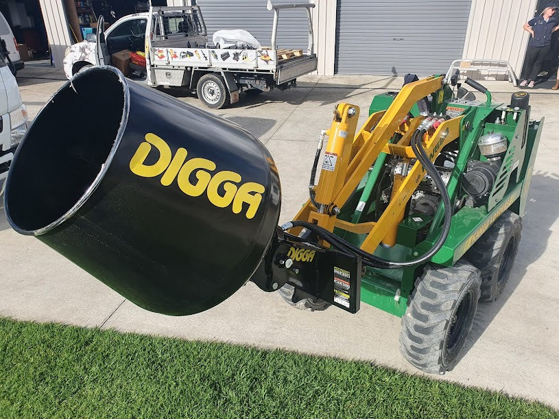 160 Ltr Cement Mixer Bowl 65mm Round Drive Earthmoving Warehouse