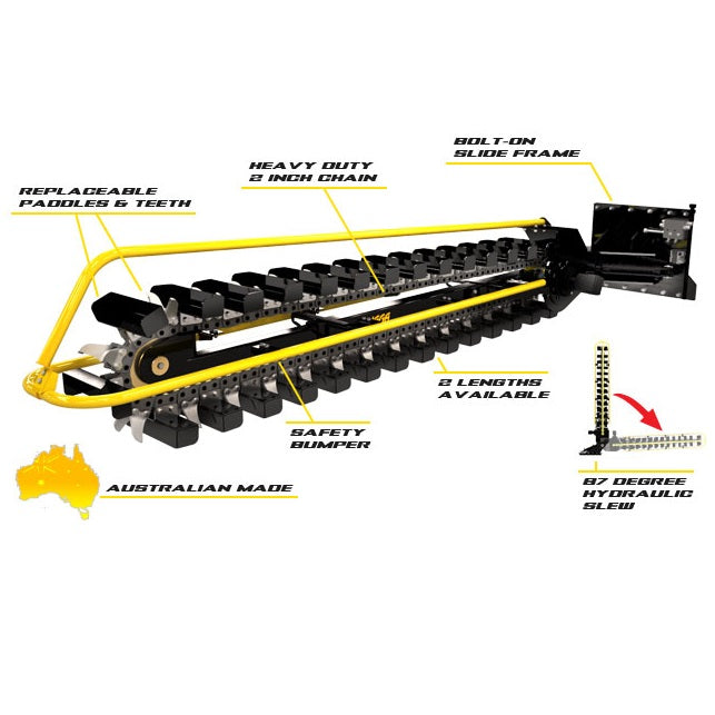 Digga Debris Cleaner Earthmoving Warehouse