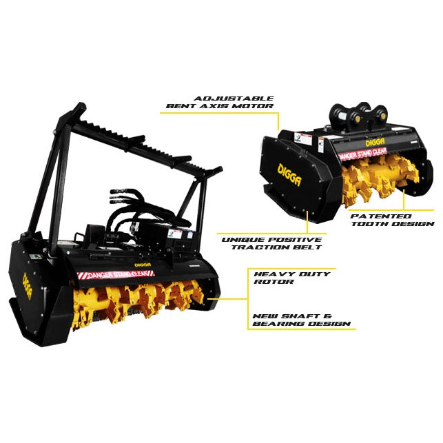 Digga Magnum Mulcher Earthmoving Warehouse