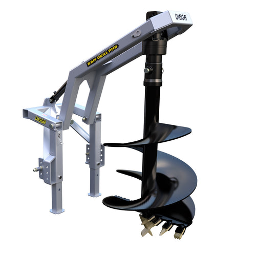 Tractor-Ram Drill