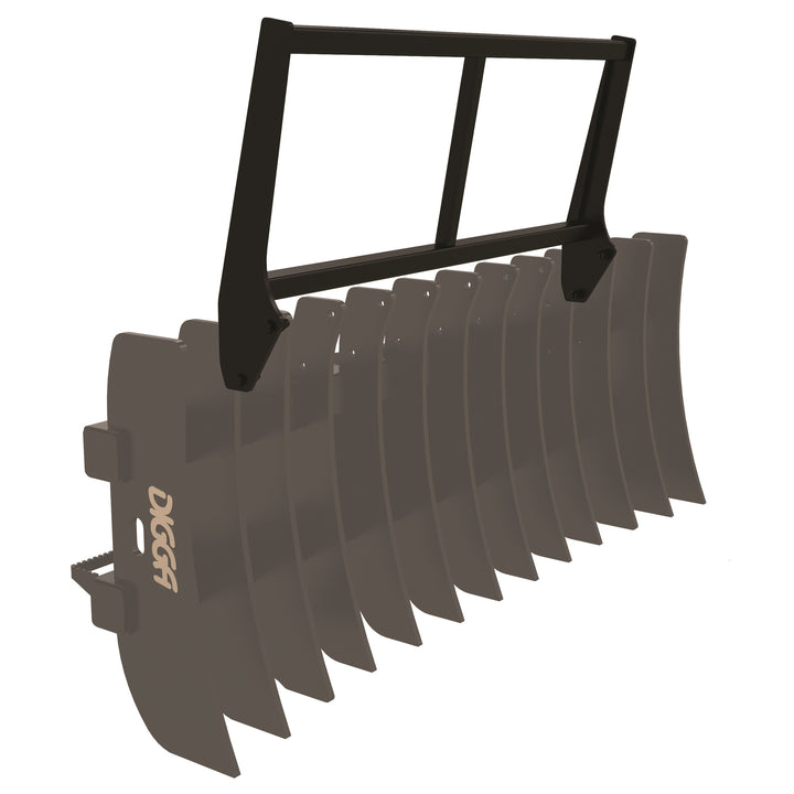 Digga Stick Rake for Skid Steer Loaders Earthmoving Warehouse