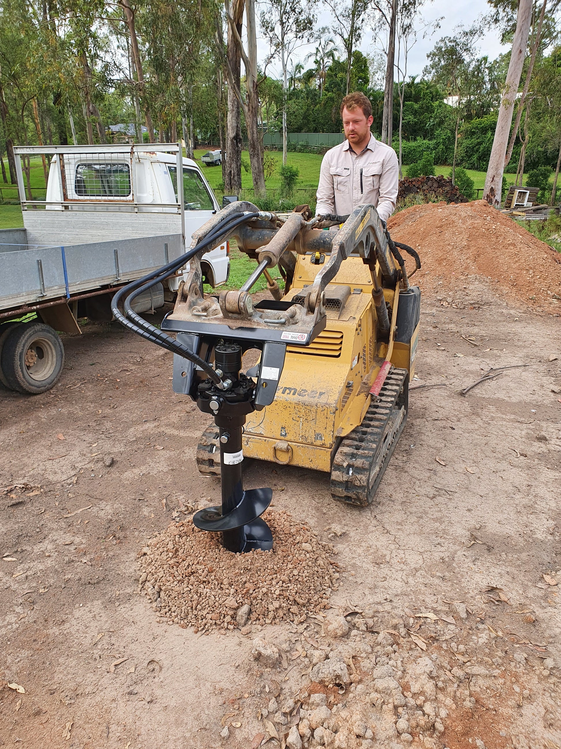 Digga ML auger drive combo package mini loader Earthmoving Warehouse