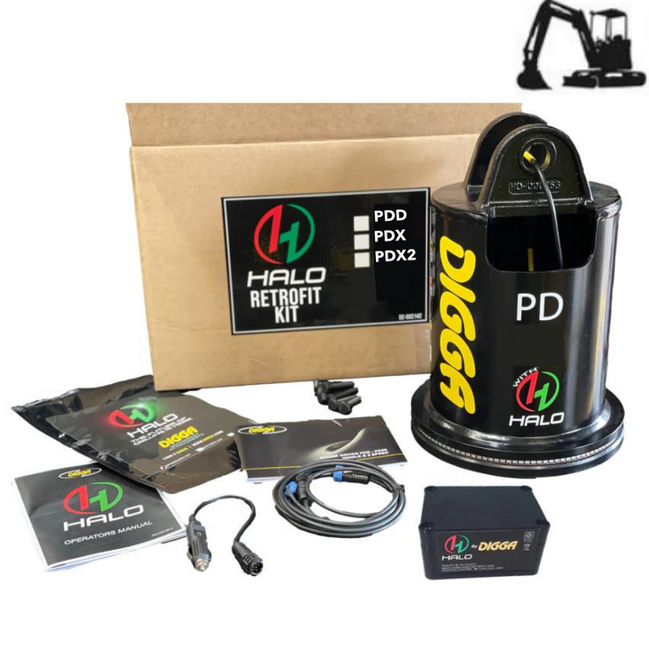 Digga HALO Retrofit Kits Earthmoving Warehouse