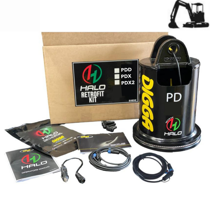 Digga HALO Retrofit Kits Earthmoving Warehouse