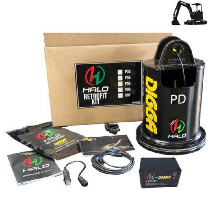 Digga HALO Retrofit Kits Earthmoving Warehouse