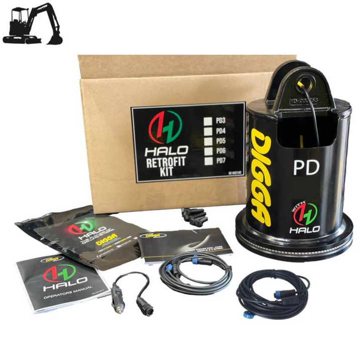 Digga HALO Retrofit Kits Earthmoving Warehouse