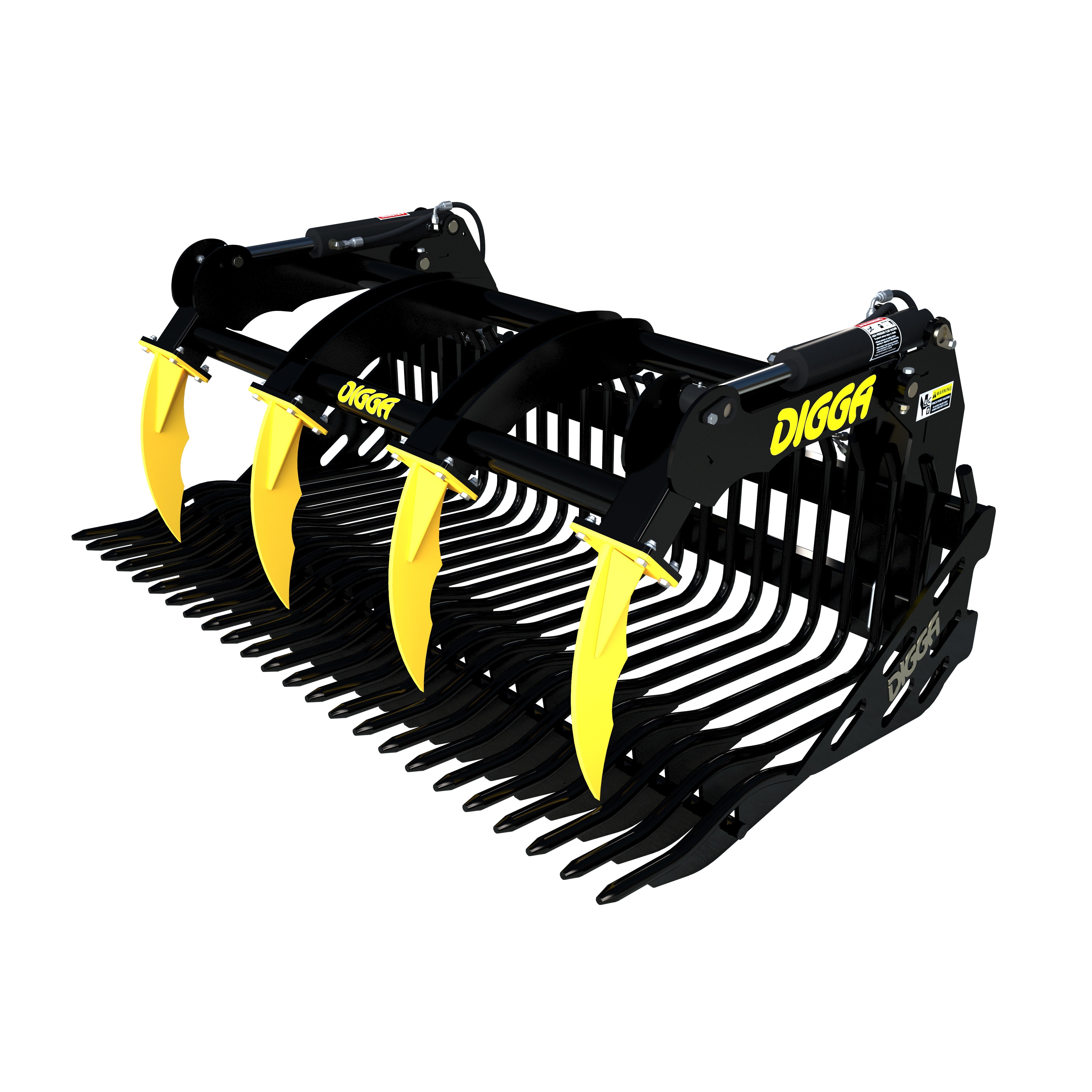 Digga Rock Bucket with Optional Grapple (Tractor) Earthmoving Warehouse