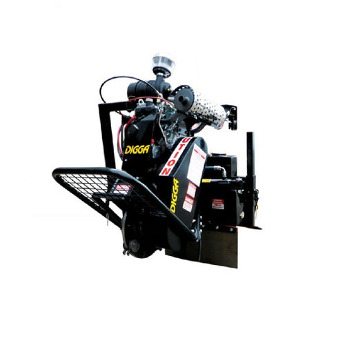 Backhoe-Stump Grinders