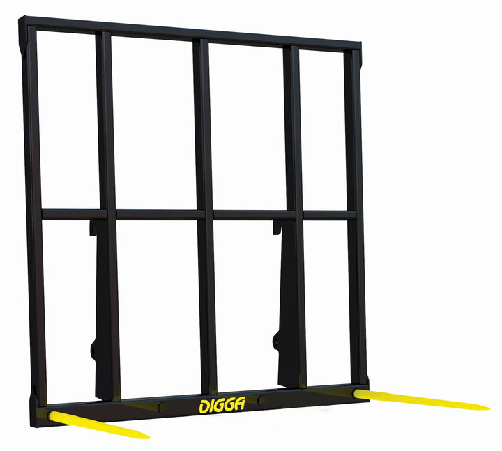 Digga Bale Spears for Tractors, Skid Steer Loaders, Telehandlers and Front End Loaders Earthmoving Warehouse