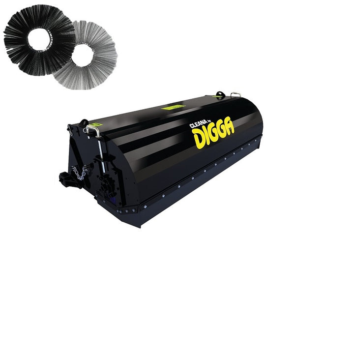 Bucket Broom Skid Steer Loader (Standard Flow) Earthmoving Warehouse