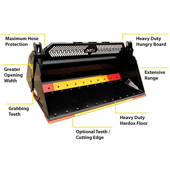 Digga 4 in 1 Bucket - Standard Range Earthmoving Warehouse