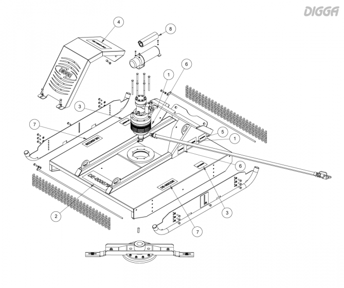 Spare Parts to suit Mini Slashers Earthmoving Warehouse