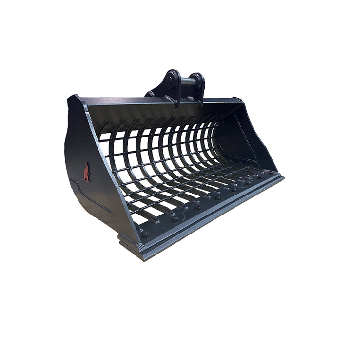 Sieve Bucket 2.8-4T to suit Mini Excavators Earthmoving Warehouse